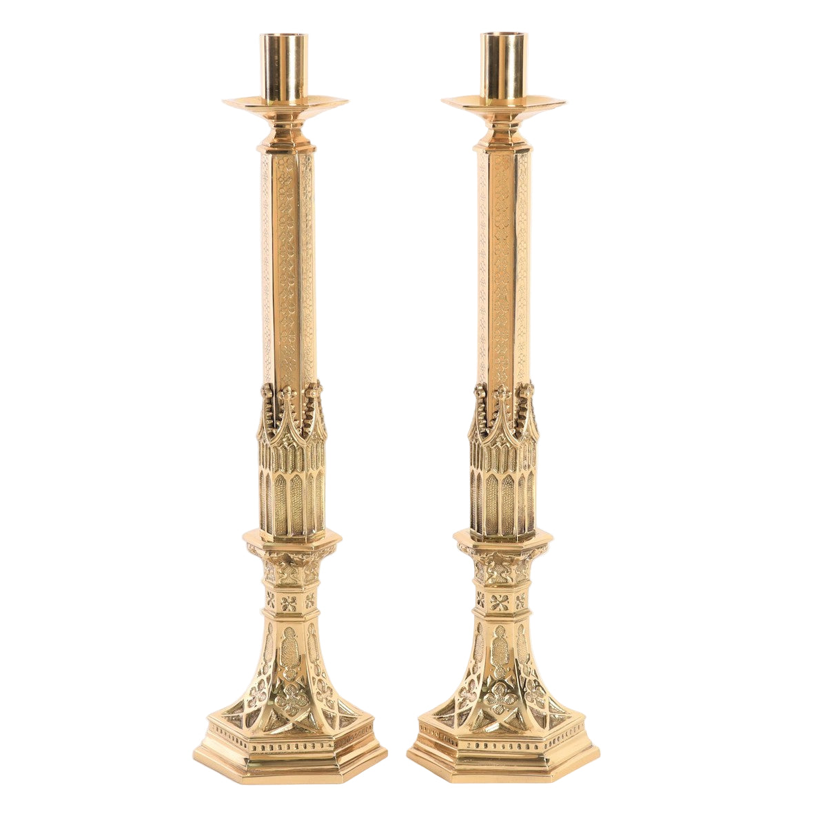 H-343 Brass Candlestick