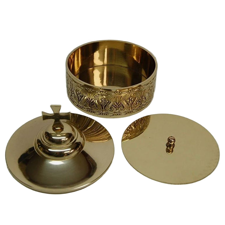 shown open with compressor and lid off