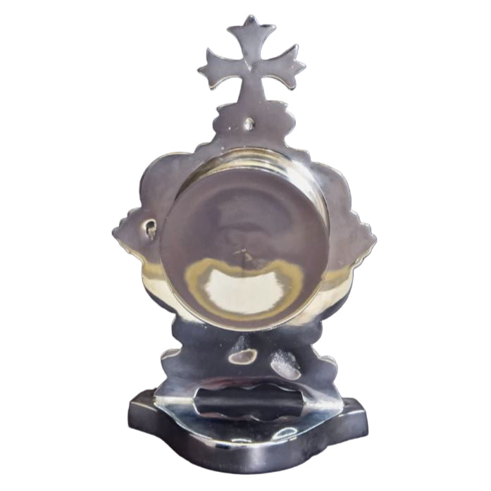 H-6S Small Silver Plated Reliquary