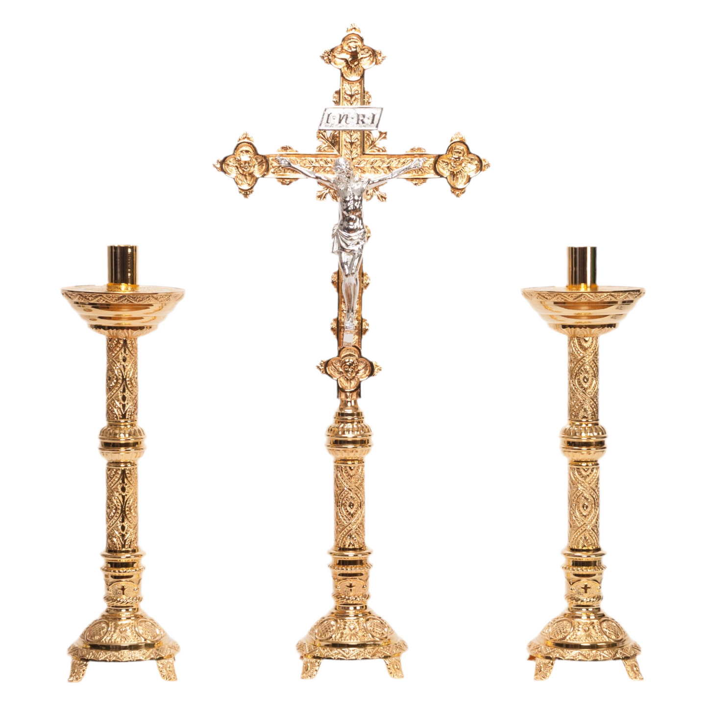 H-98ACG Gold Plated Altar Cross
