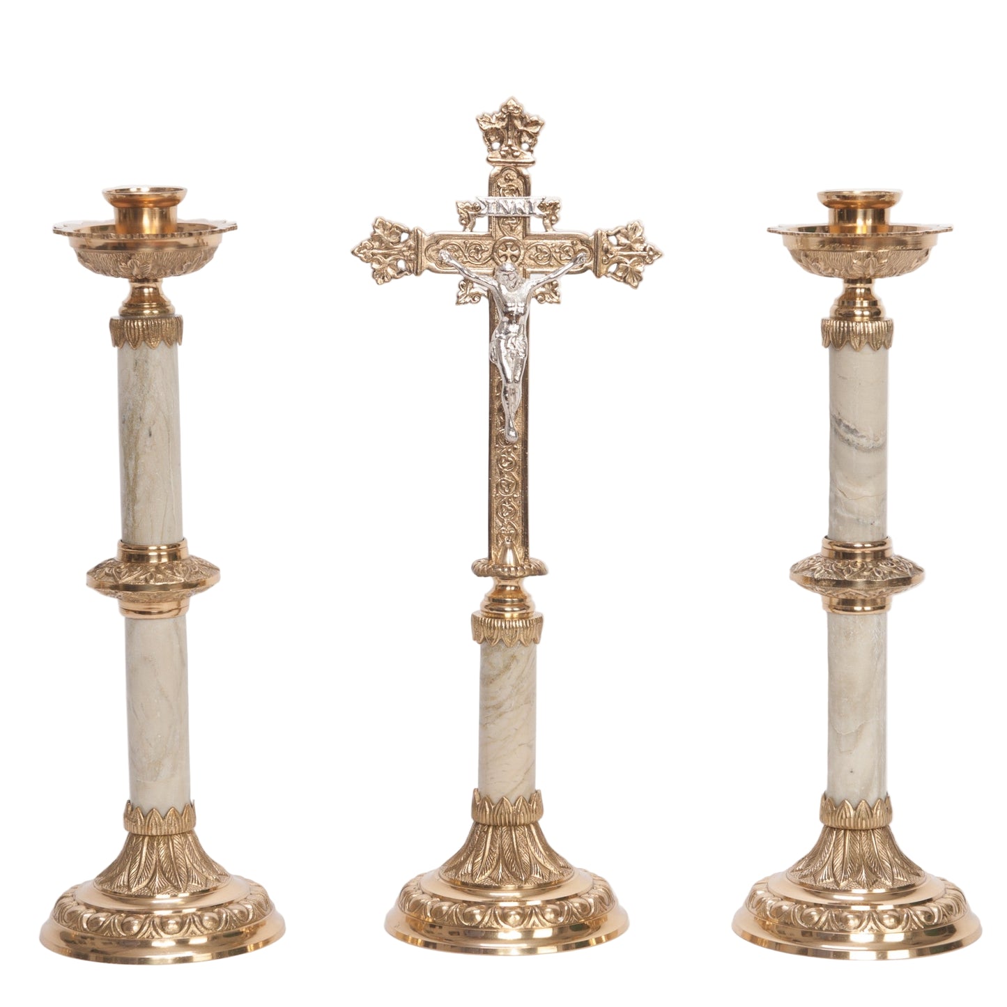 H-107 Marble Candlestick