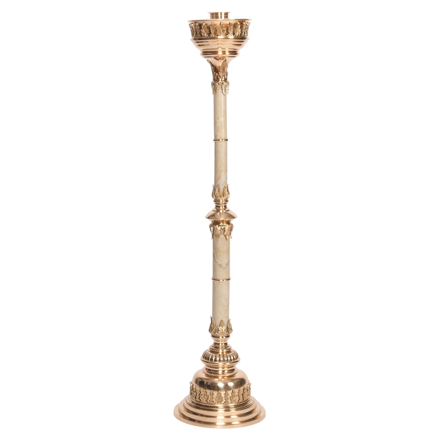 H-109MS Marble Stem Altar Candlestick
