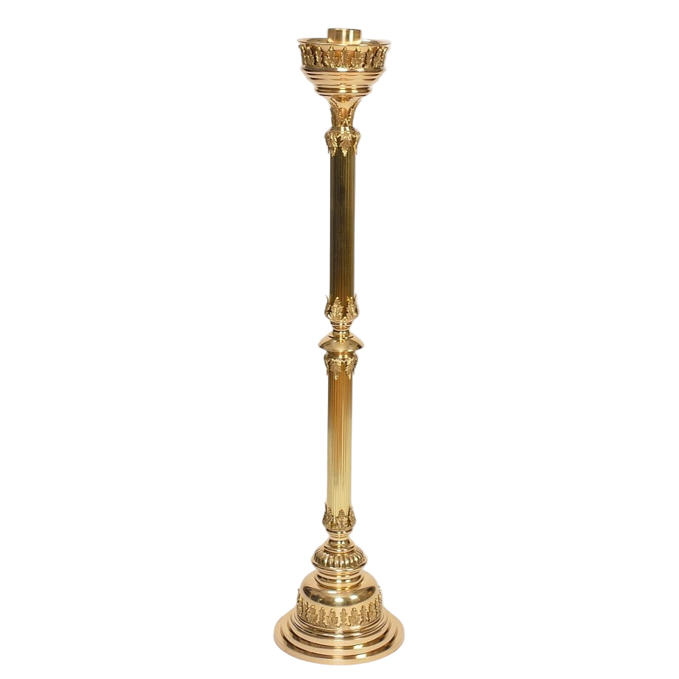 H-109PAS-FS Fluted Stem Paschal Candlestick