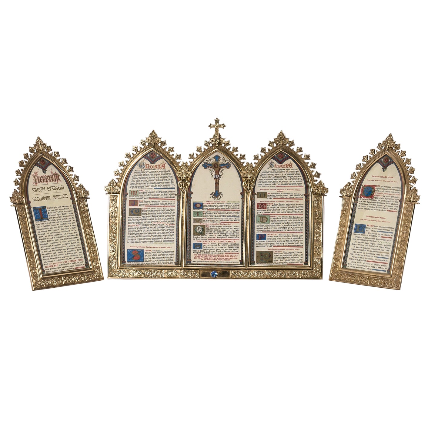 H-113 Brass Mass Cards