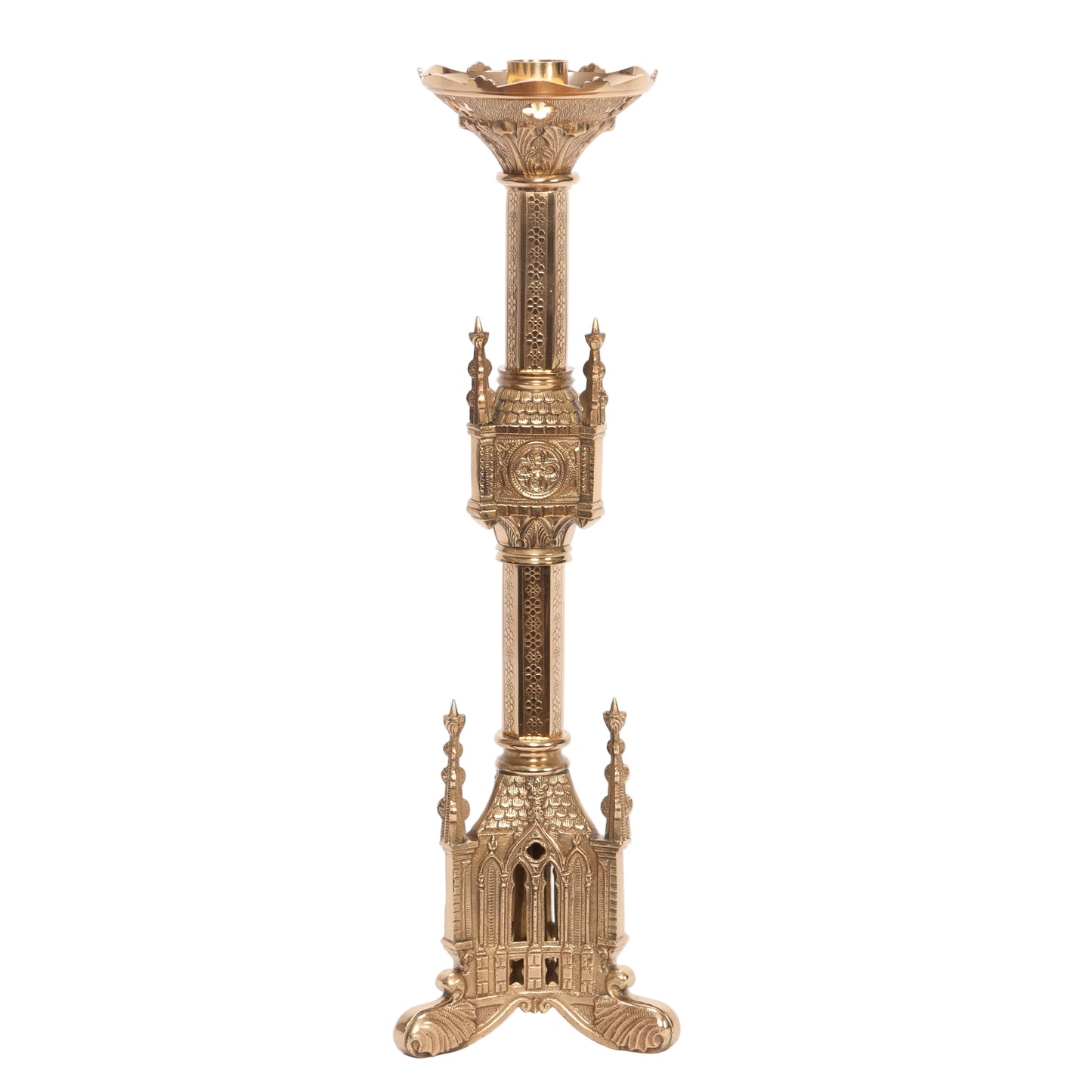 H-117-18 Gothic Candlestick