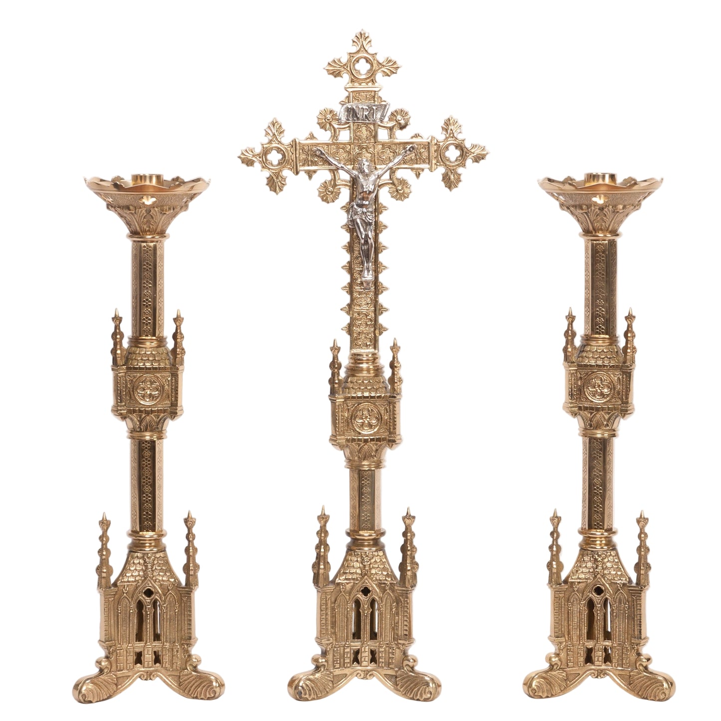 H-117-18 Gothic Candlestick