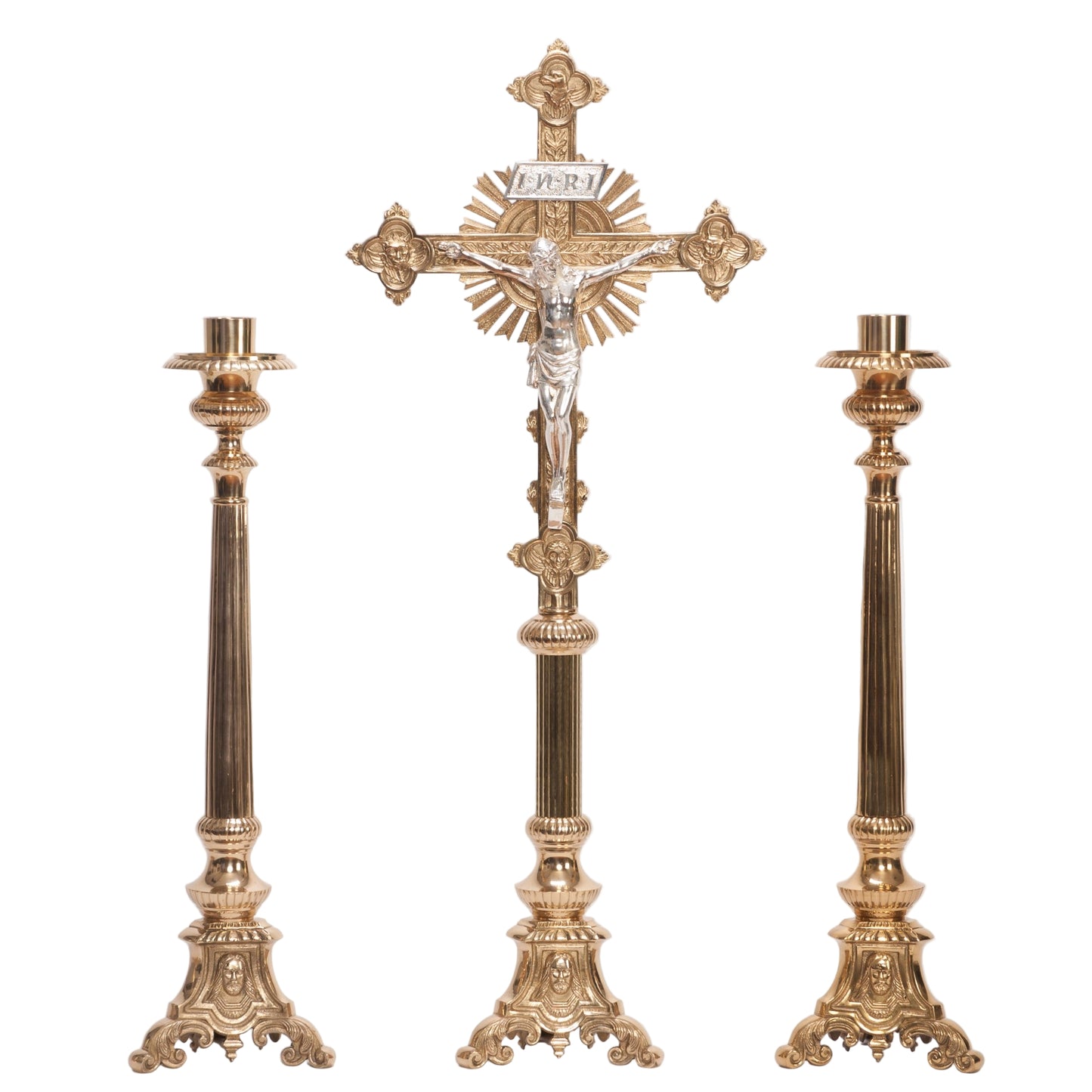 H-119-22 Holy Family Candlestick