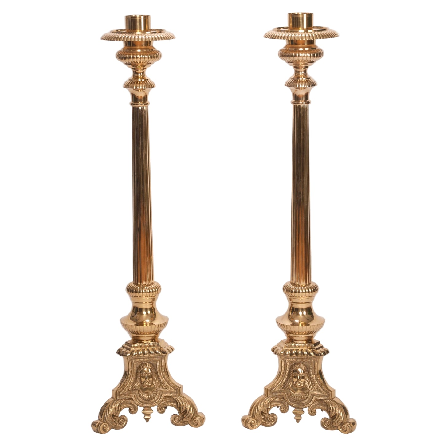 H-119-42 Holy Family Candlestick