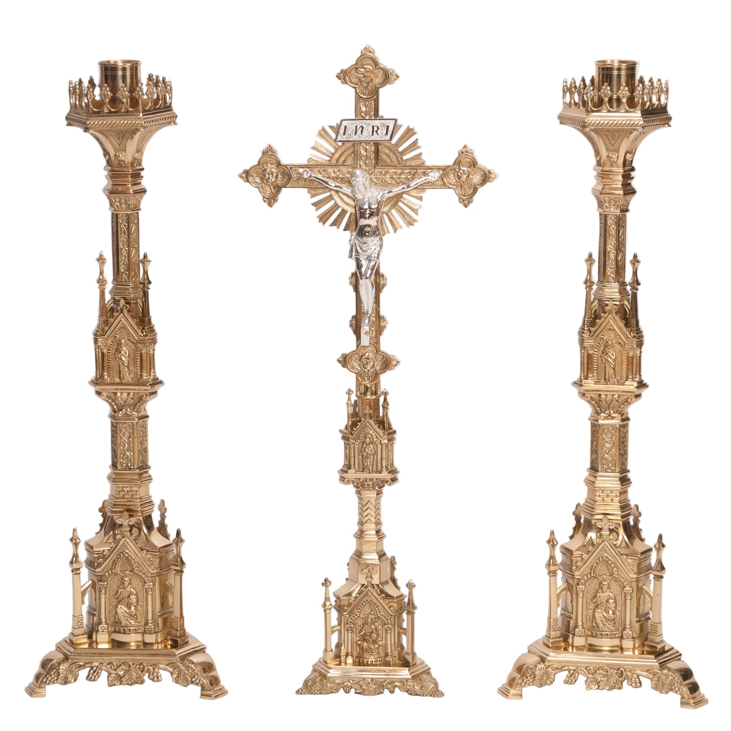 H-132-31 Gothic Candlestick