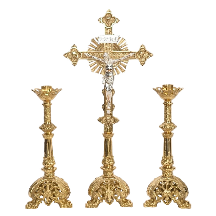 H-133 Baroque Candlestick