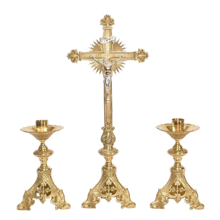 H-135SH Altar Candlestick SHORT