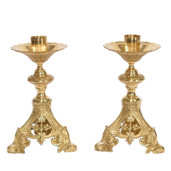 H-135SH Altar Candlestick SHORT