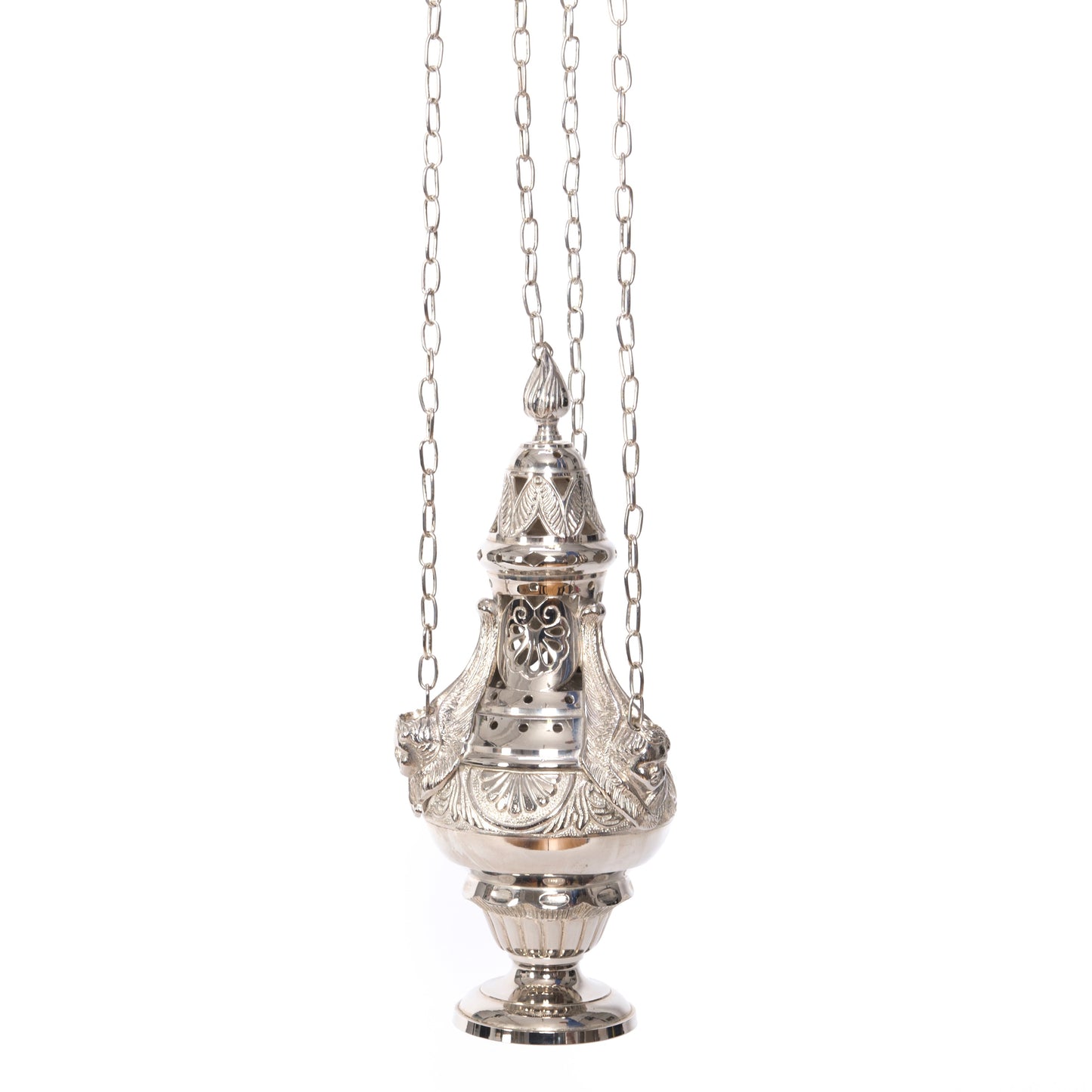 H-141S Silver Plated Angel Thurible