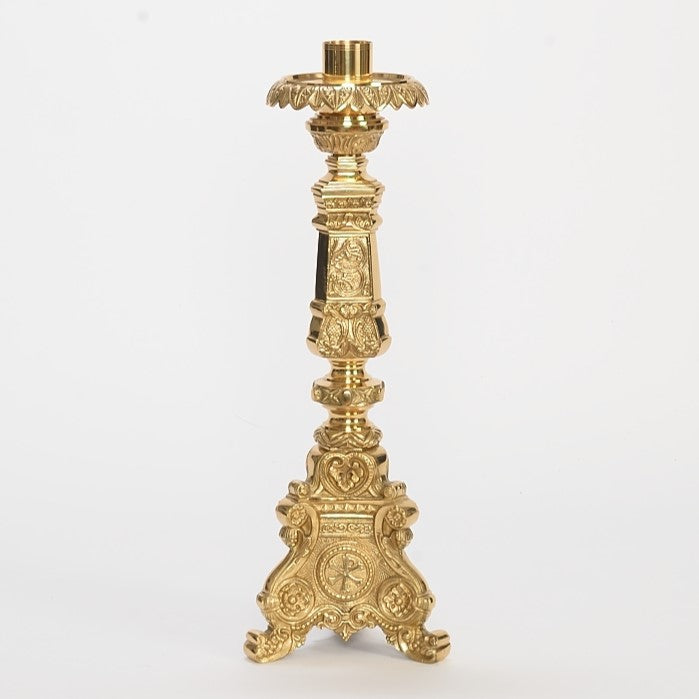 H-152 18" Baroque Candlestick