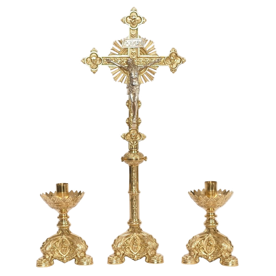 H-155SH Baroque Candlestick