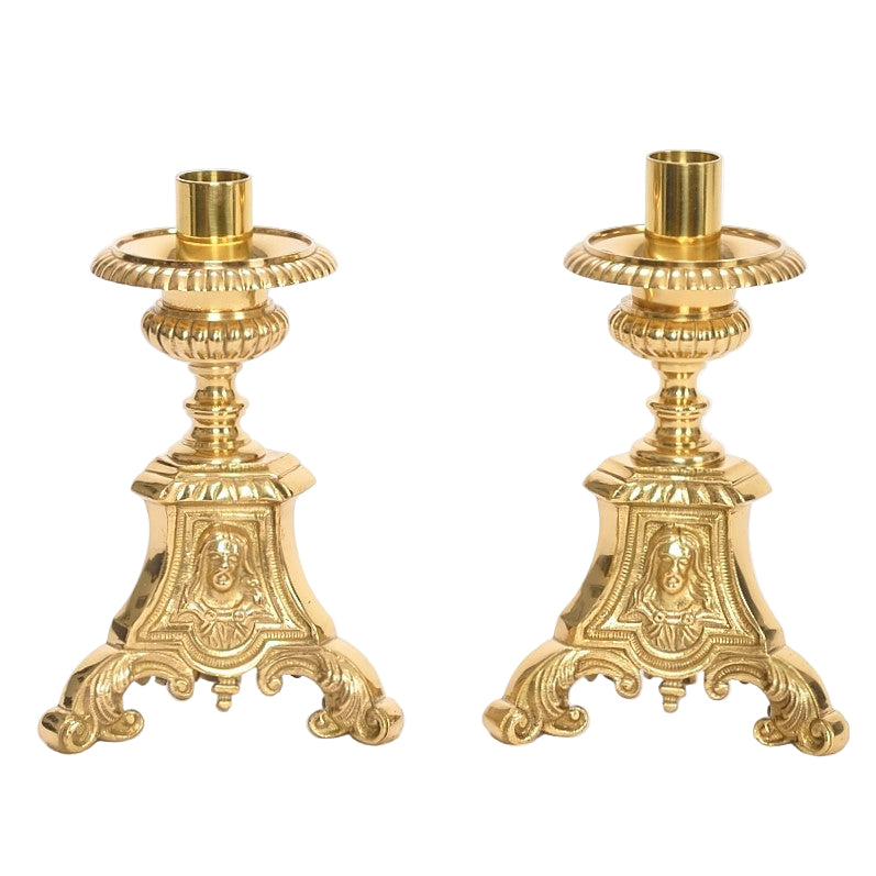 H-175SH Holy Family Candlestick