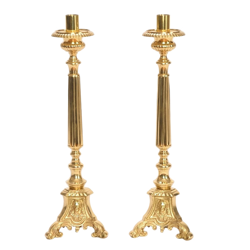 H-175-16 Holy Family Candlestick
