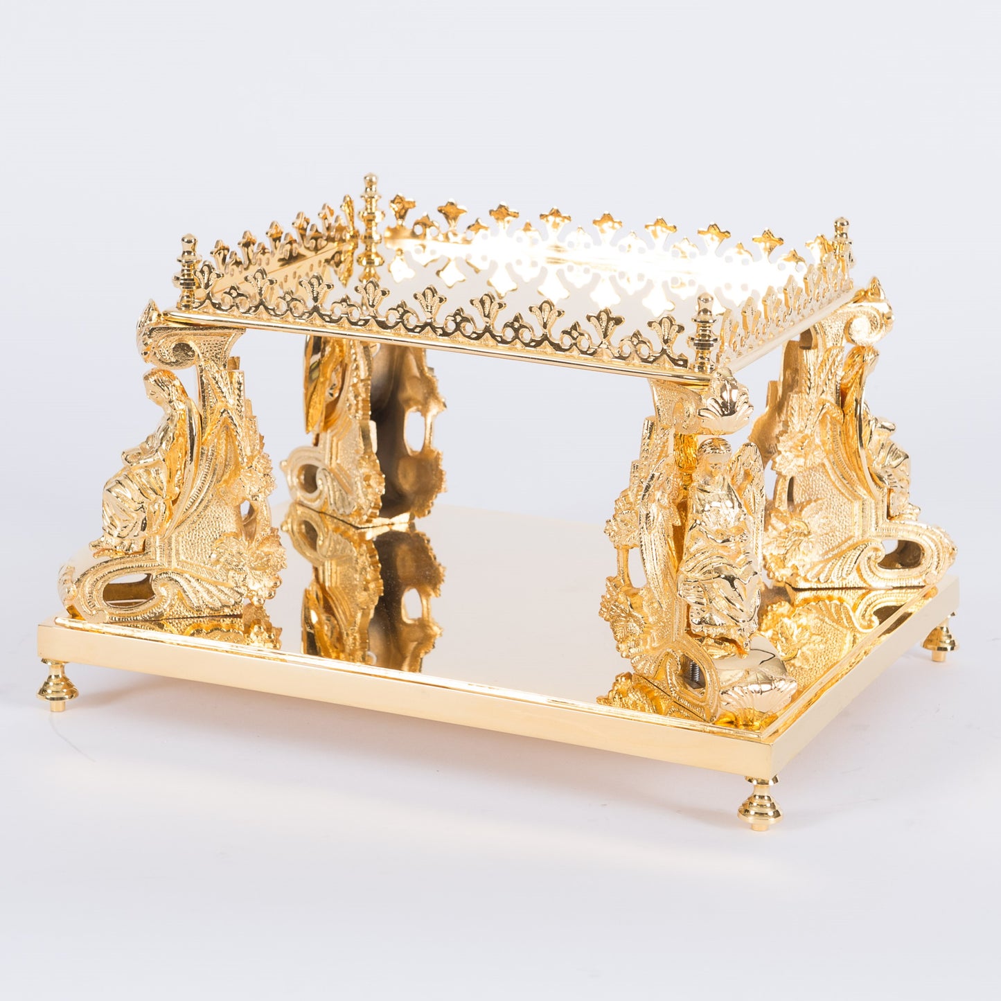 H-182G Gold Plated Monstrance Tabor