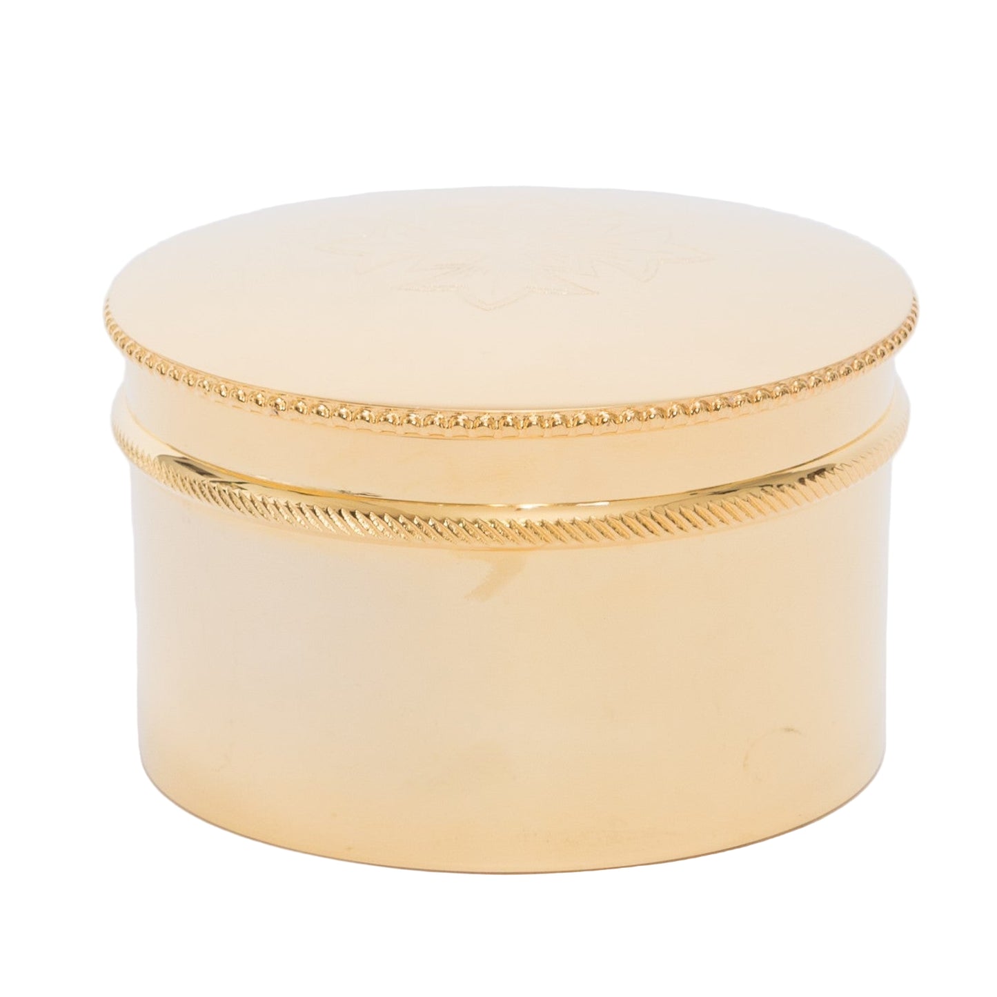 H-188G Gold Plated Host Box, Luna Box