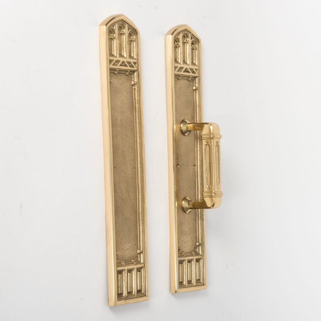 H-194B Gothic Style Push Plate