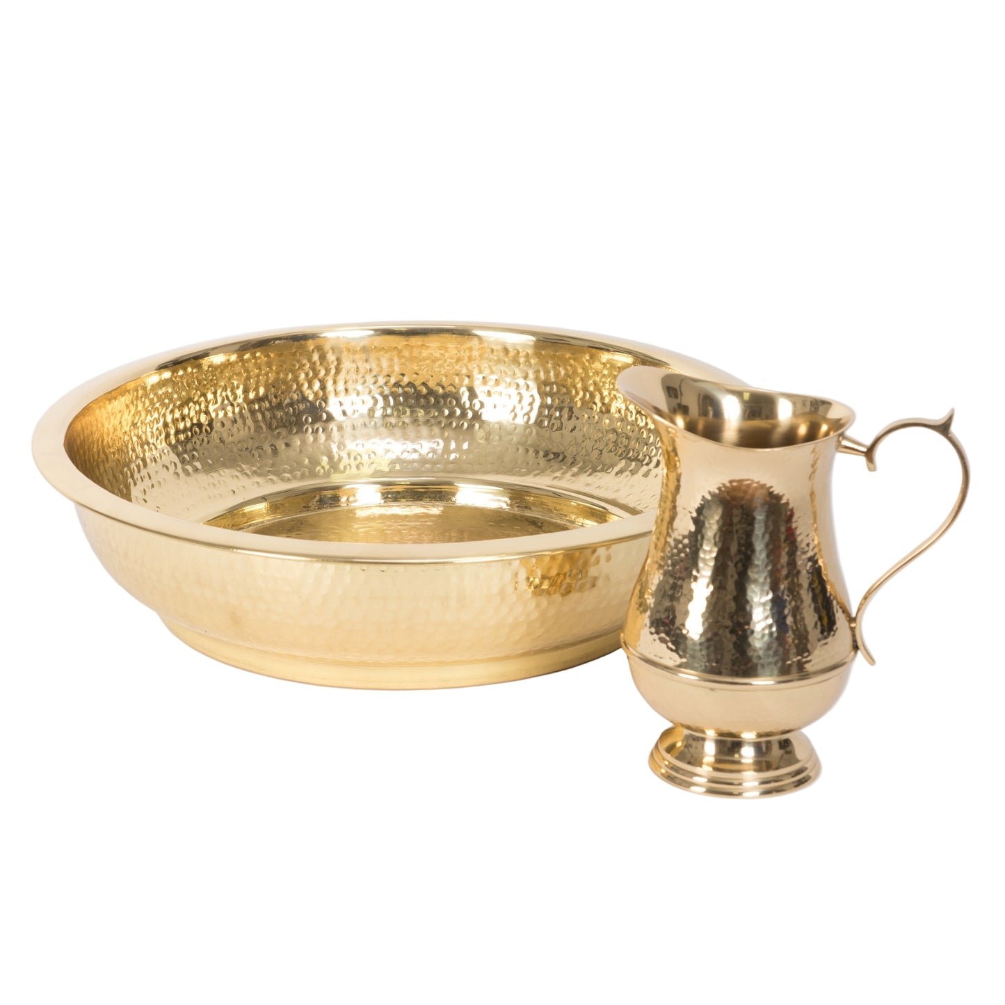 H-227 Large Washing of the Feet Bowl and Pitcher Set, Mandatum