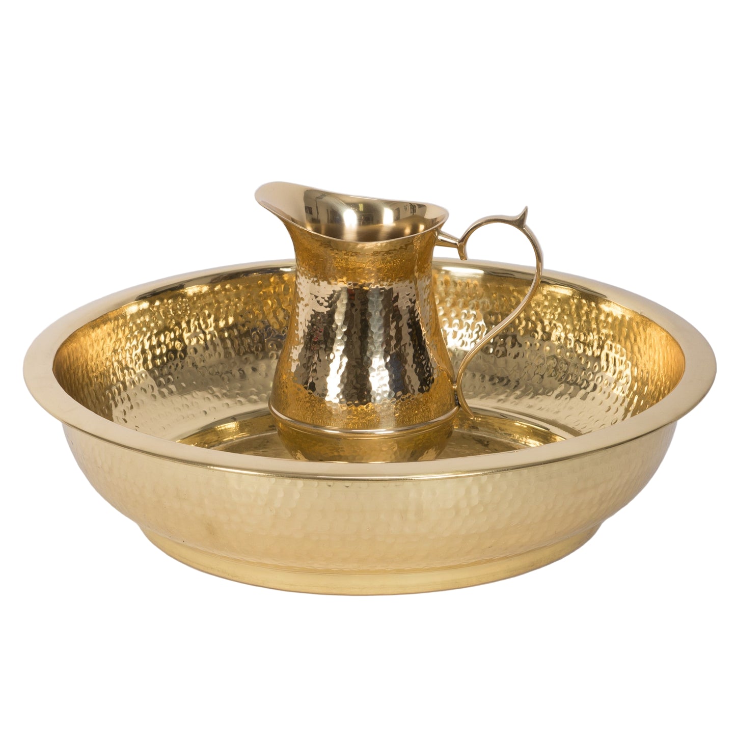 H-227 Large Washing of the Feet Bowl and Pitcher Set, Mandatum
