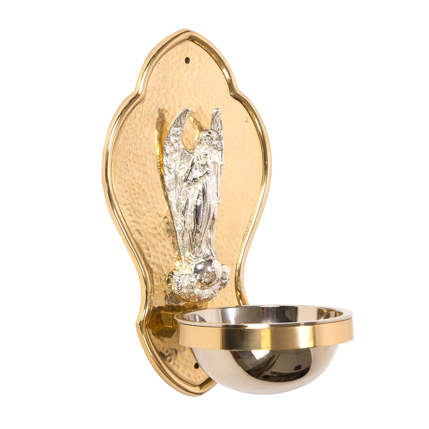 H-242 Holy Water Font with Angel
