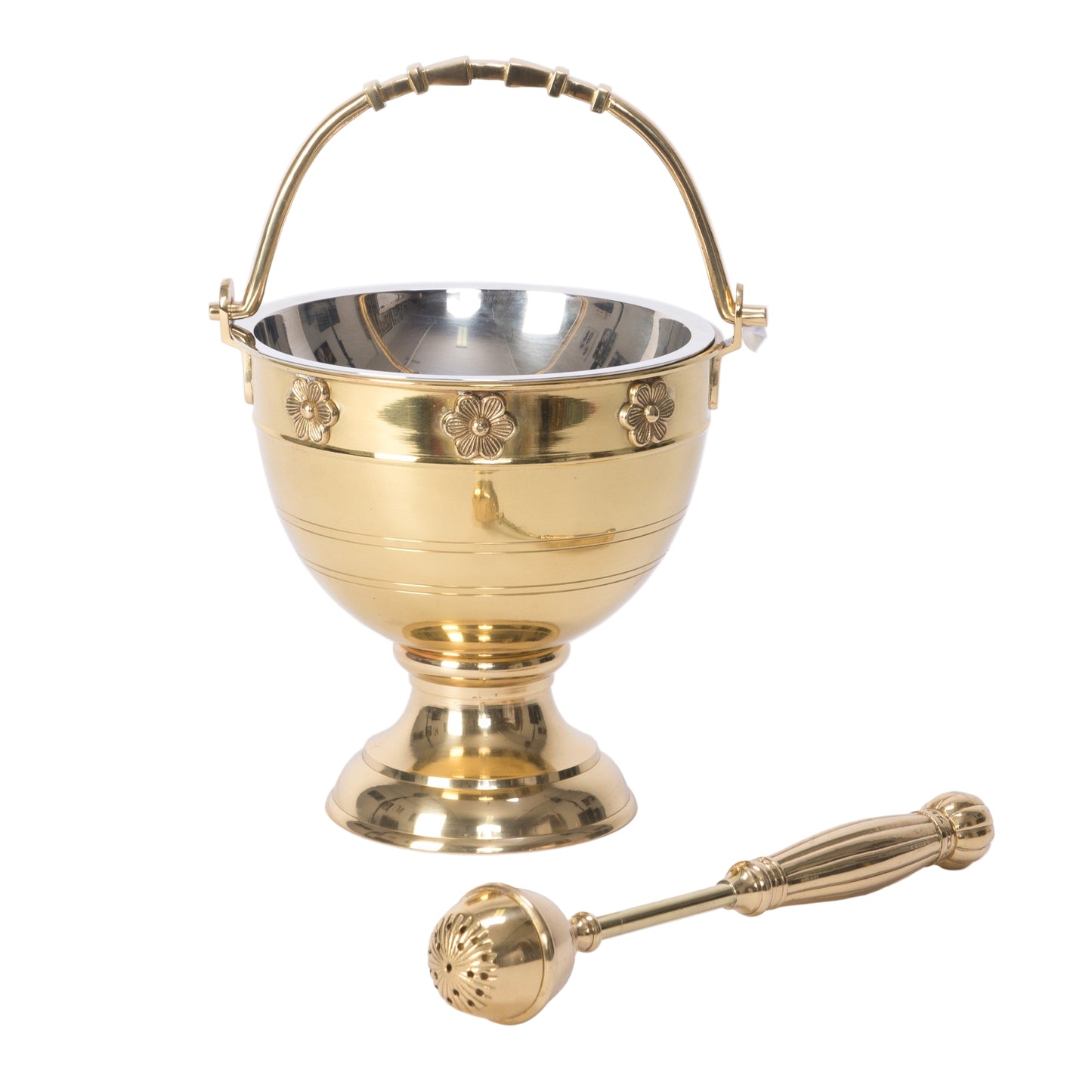 H-266 Holy Water Bucket & Sprinkler