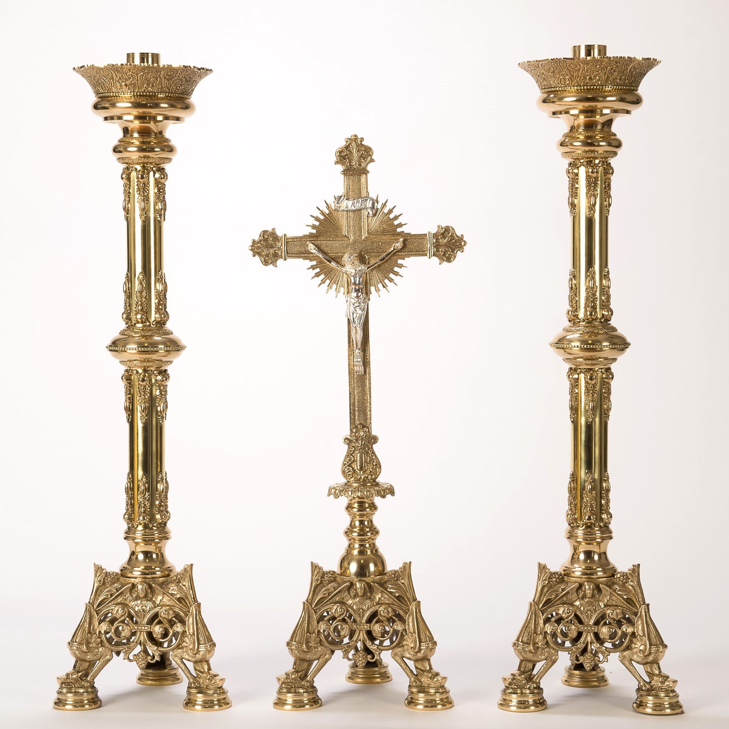 H-283 30" Altar Candlestick