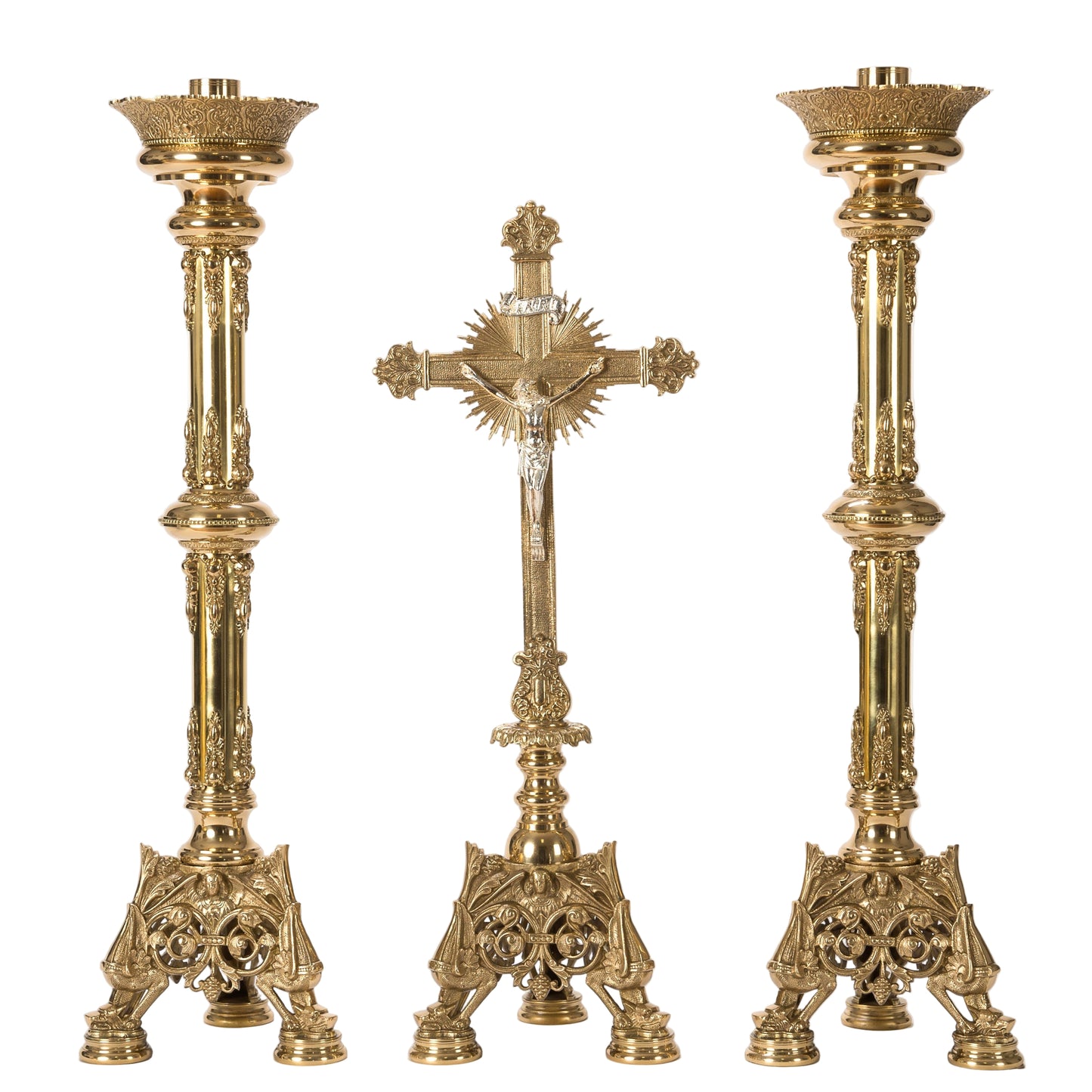 H-283 30" Altar Candlestick