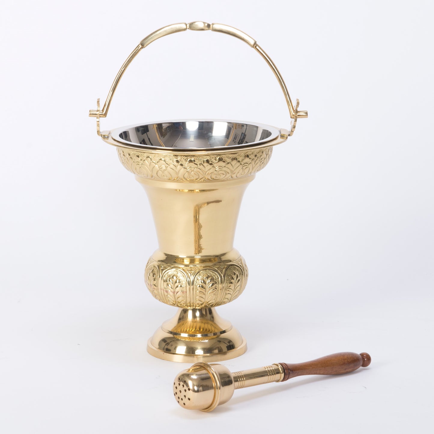 H-302 Holy Water Bucket & Sprinkler