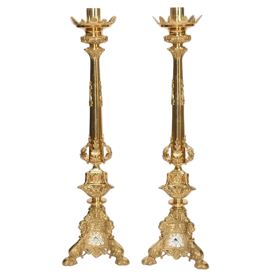 H-330 Paschal Candlestick, 46"