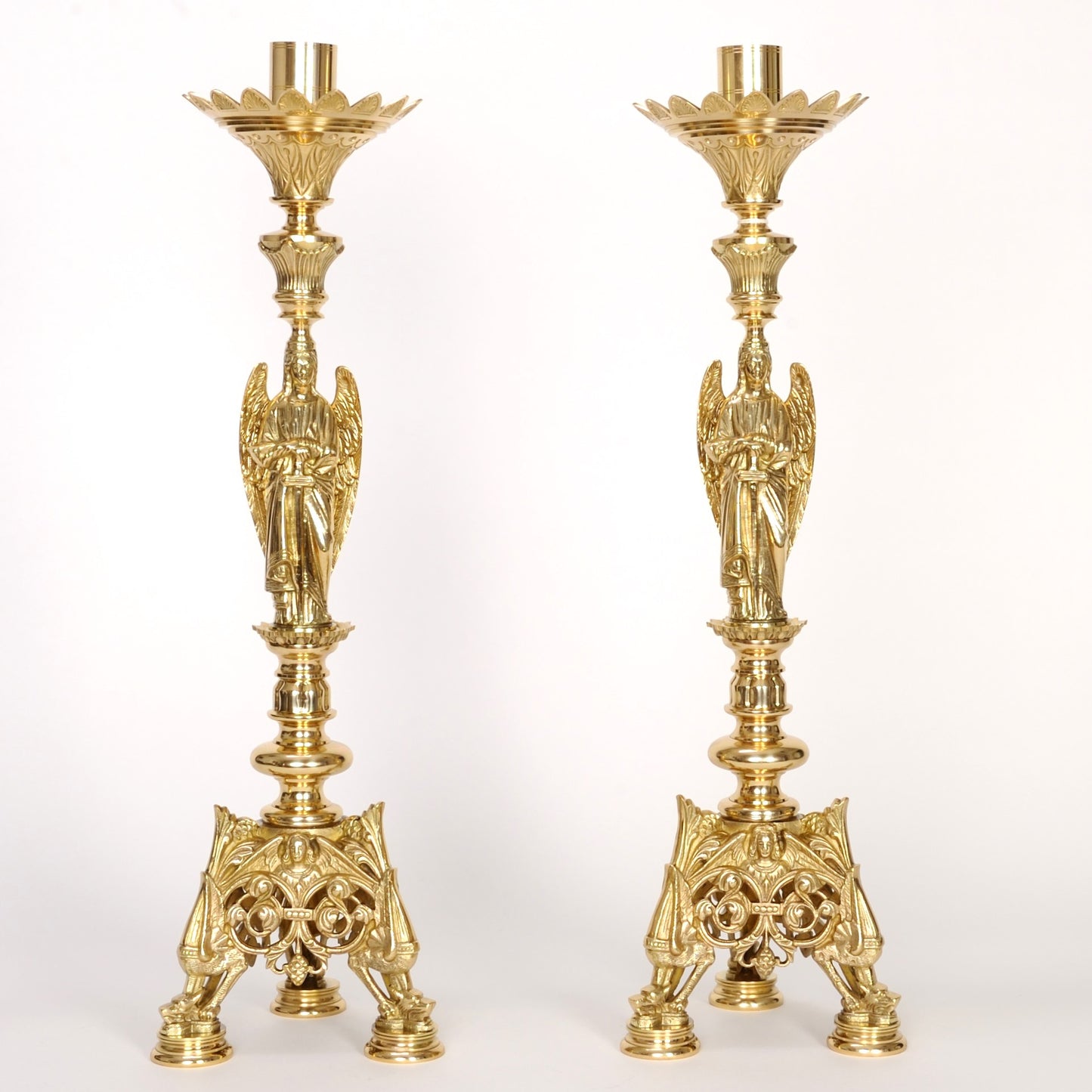 H-337 Angel Candlestick