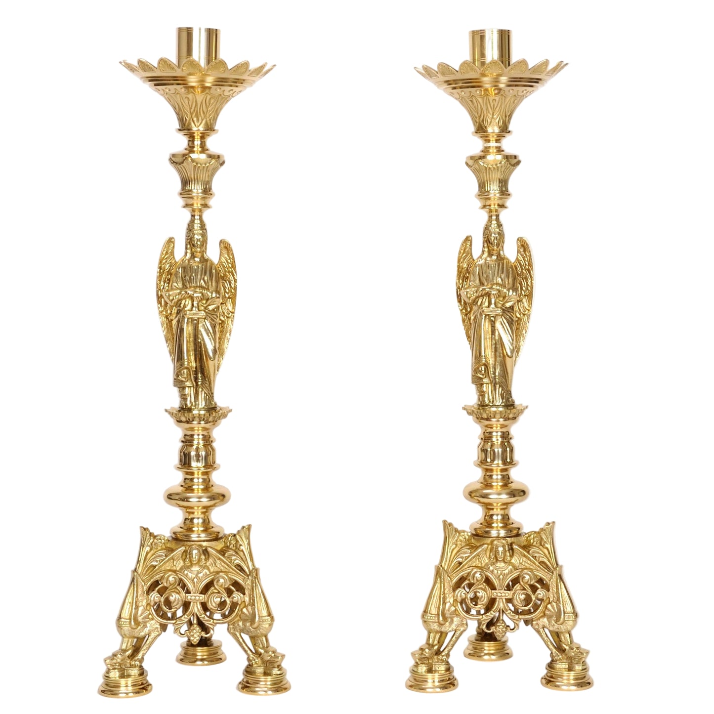 H-337 Angel Candlestick