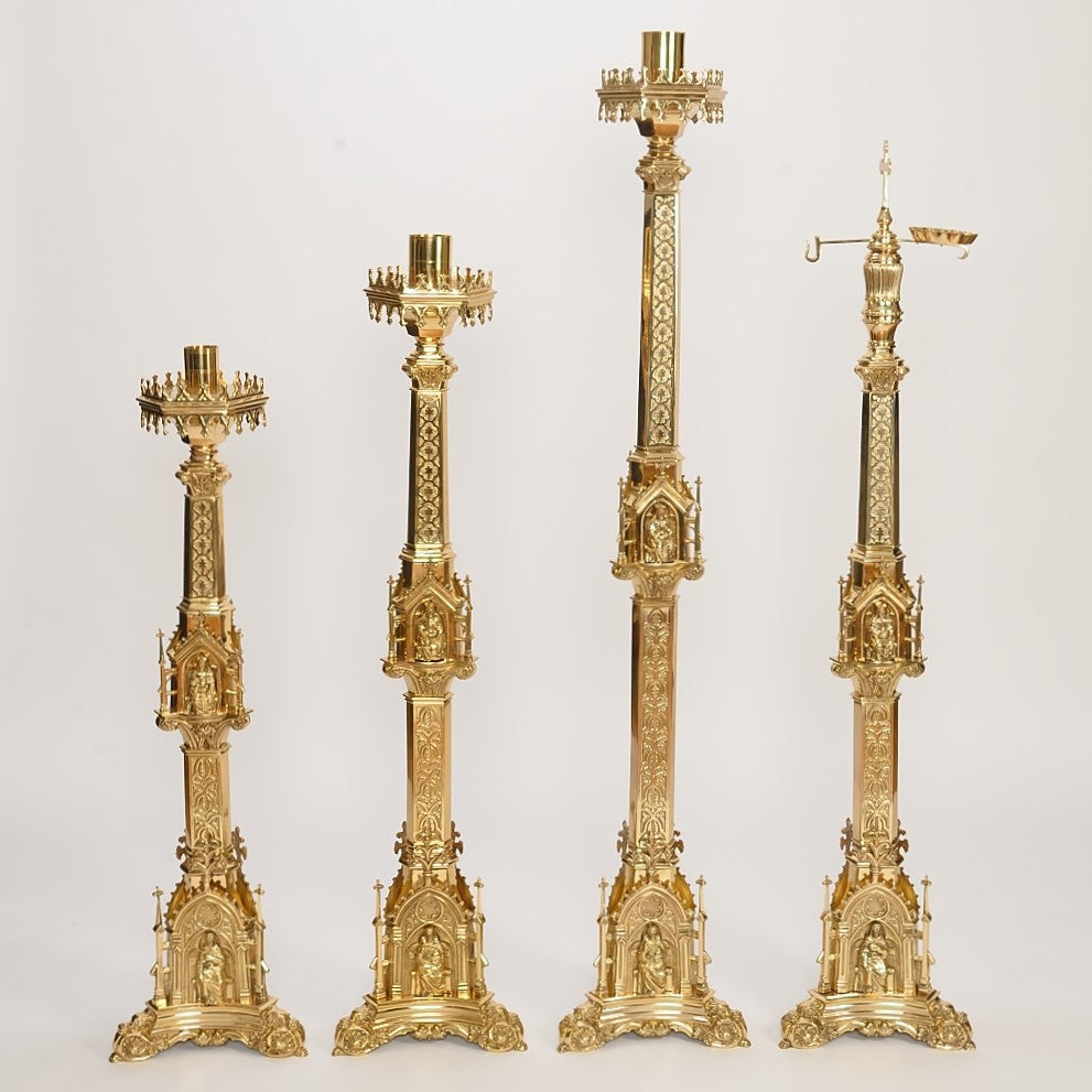 H-340PAS-48" Paschal Candlestick