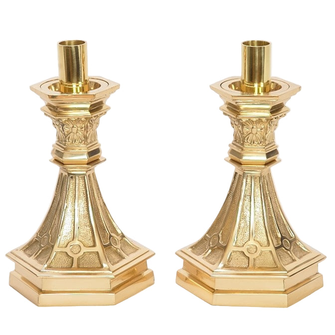 H-361SH Short Brass Candlestick