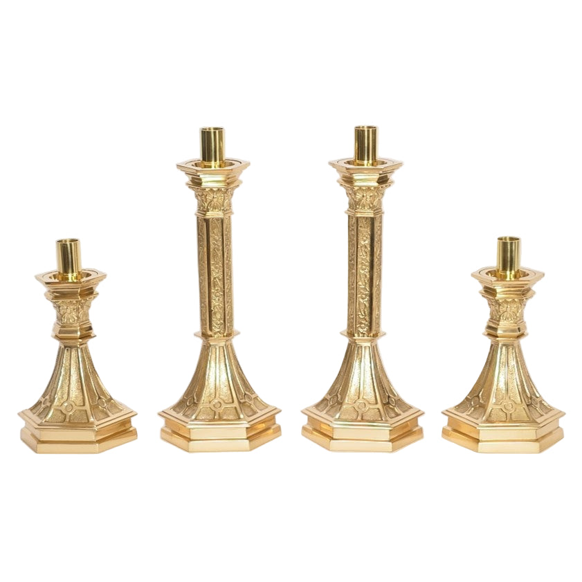 H-361SH Short Brass Candlestick