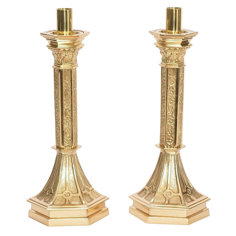 H-361 Brass Candlestick