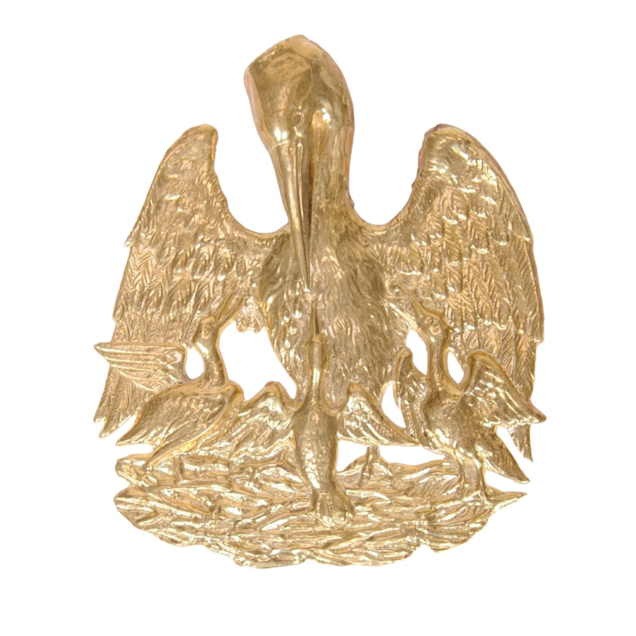 H-362 Solid Brass Pelican Symbolism
