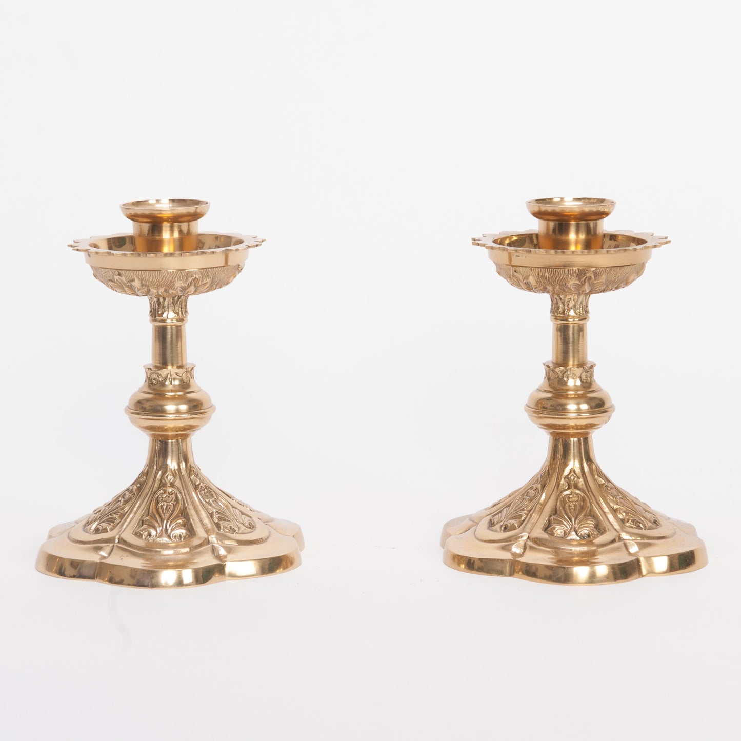 H-44B Brass Altar Candlestick