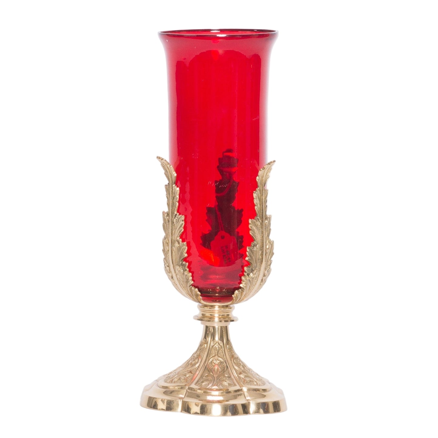 Altar Top Sanctuary Lamp in Solid Brass.