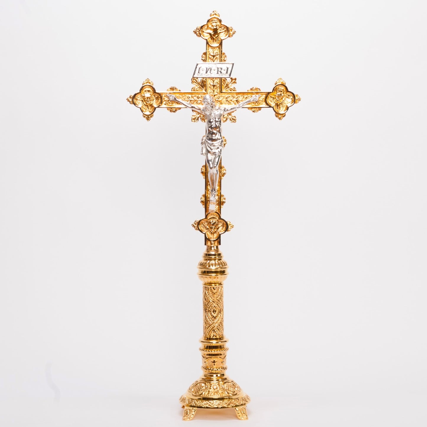 H-98ACG Gold Plated Altar Cross