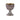 chalice with 12 standing apostle figures around the cup, red baked enamel inlaid on cup