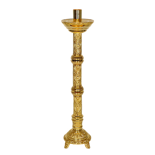 H-98G-24 Gold Plated Candlestick