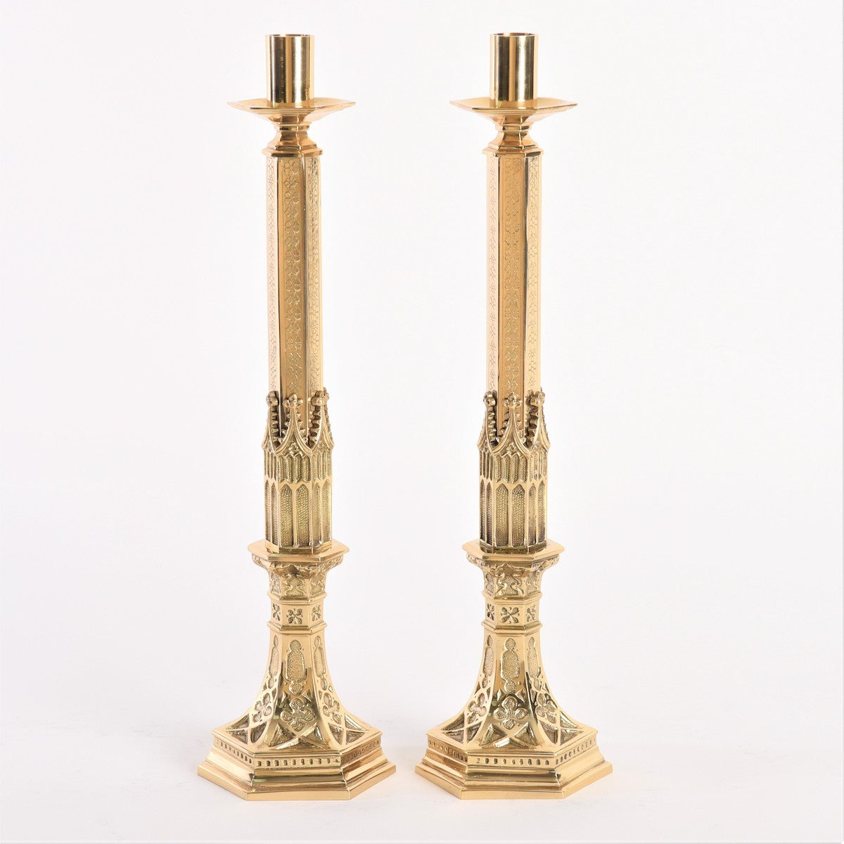 H-343 Brass Candlestick