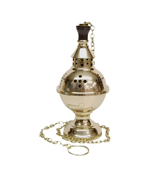 H-431SC Single Chain Brass Censer