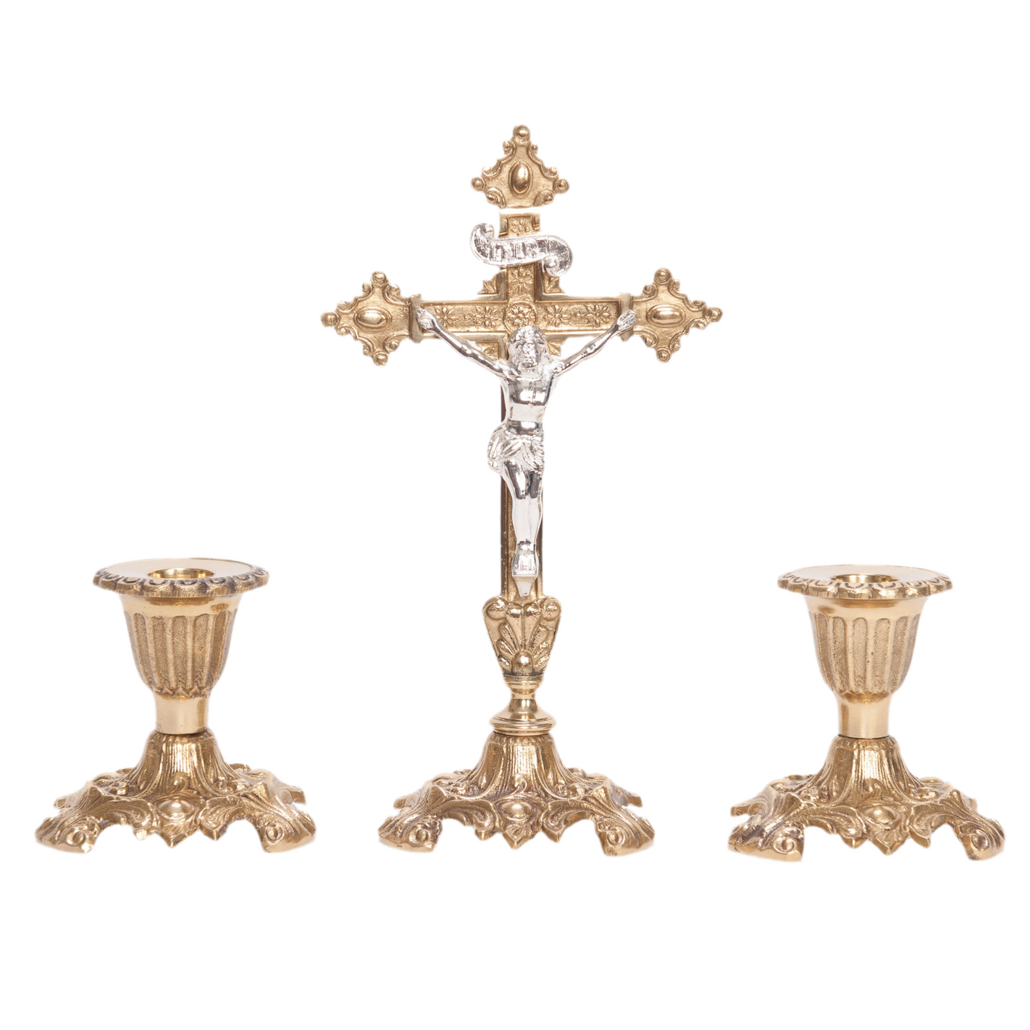 H-24B Brass Altar Cross