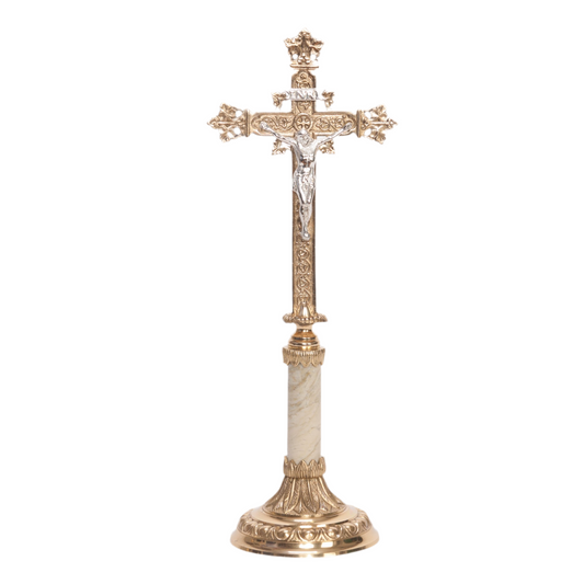H-107B Marble Altar Cross