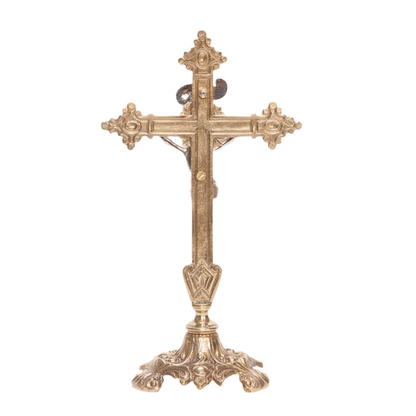 H-24B Brass Altar Cross