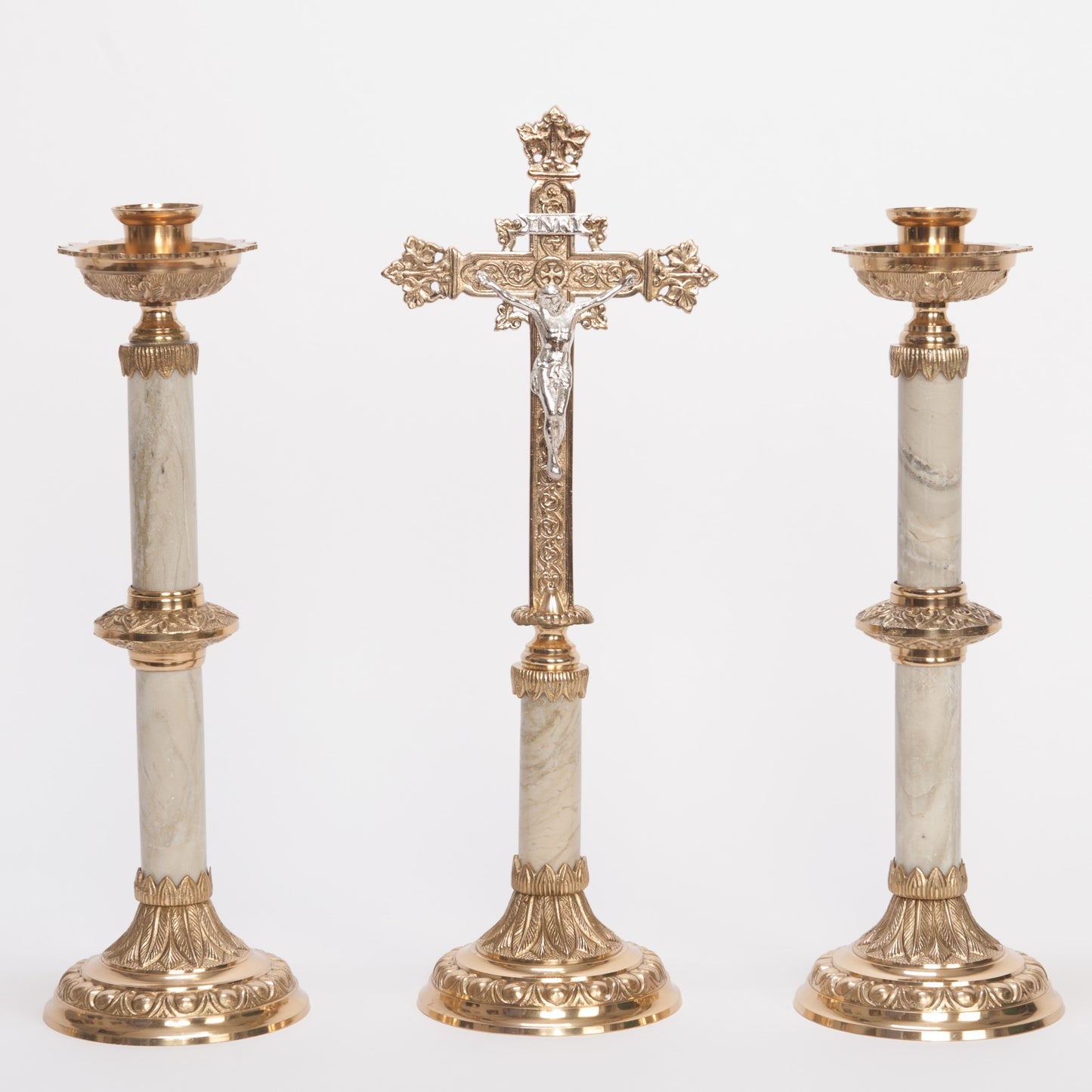 H-107 Marble Candlestick